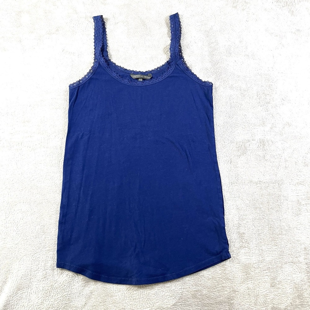Victoria's‎ Secret Womens Y2K Coquette Tank Top S Lace babydoll cottage